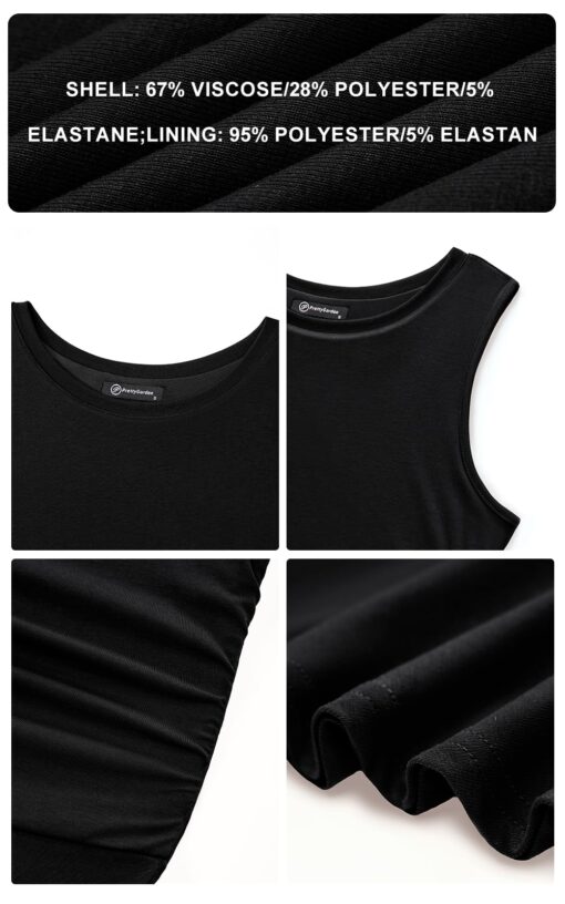 Womens Summer Dresses 2025 Casual Sleeveless Crewneck Aline Maxi Dress Stretch Tank Flowy Long Dresses - Image 5