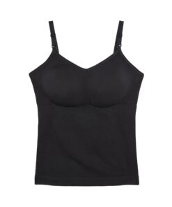 BlissFit Nursing Tank - Leakproof Wireless Maternity Bra Top for Breastfeeding Medium(34A-DD)